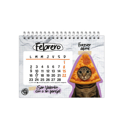 Calendario De Mesa 2026 Memes | Pinzell