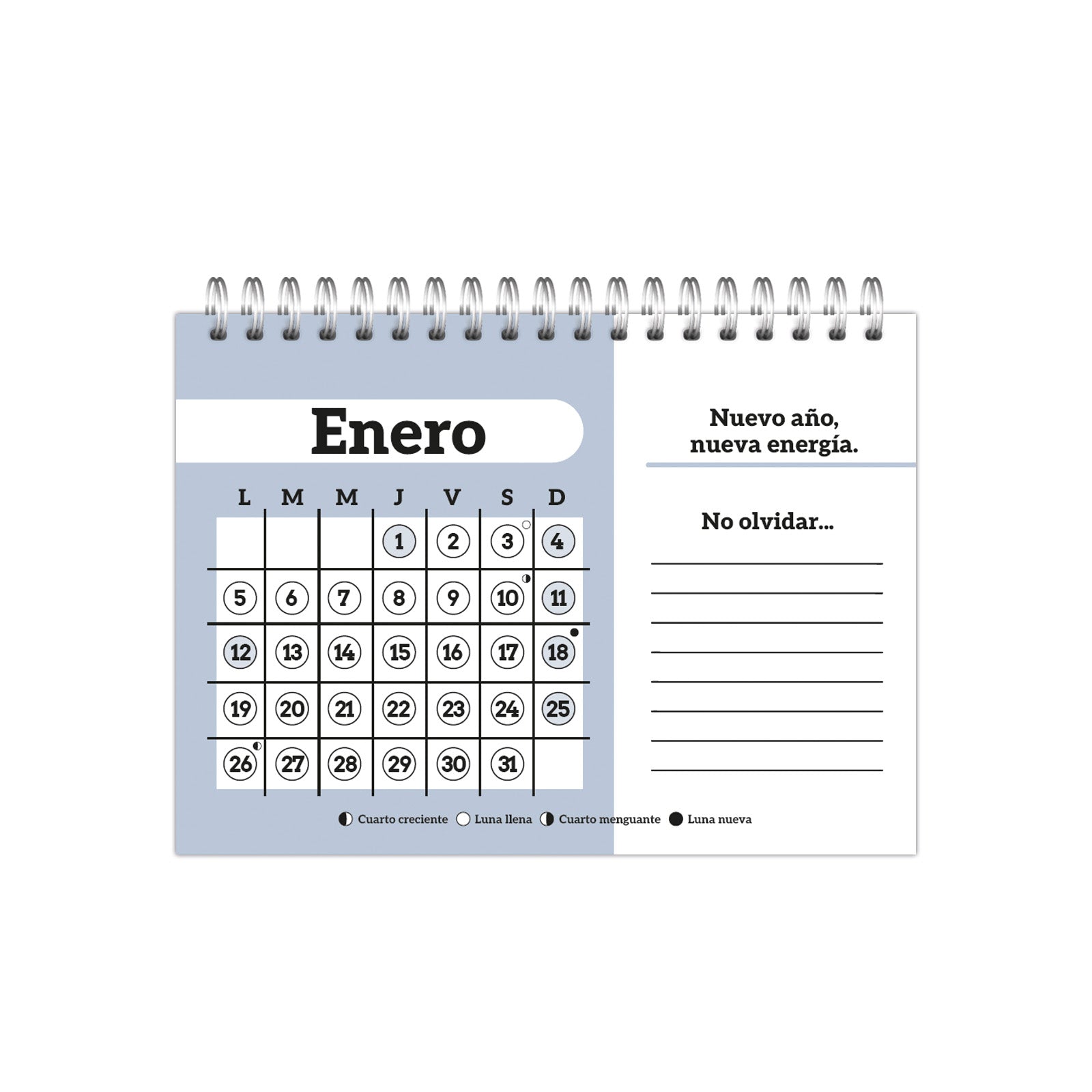 Calendario De Mesa 2026 | Pinzell