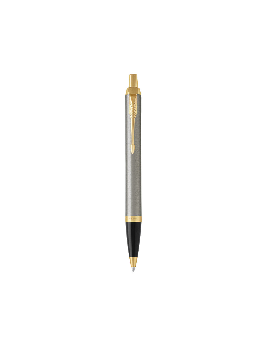 Bolígrafo IM Metal Cepillado Acabado Oro Parker
