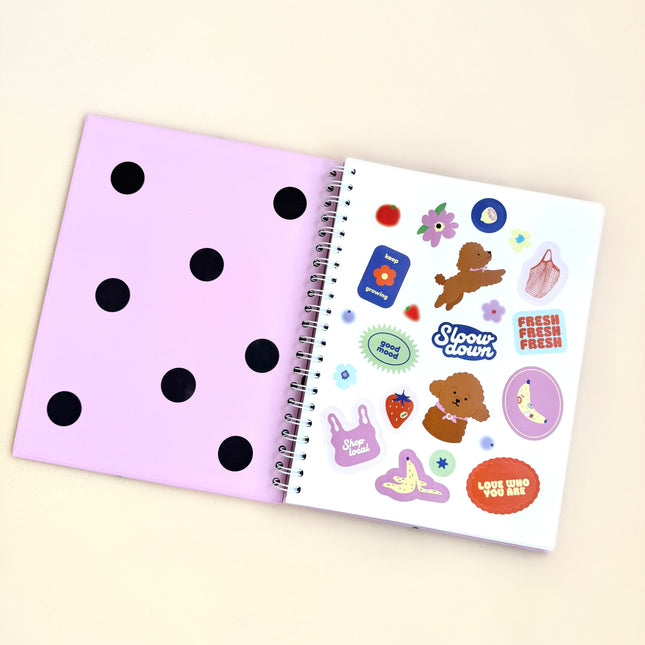 Notebook Polka Life Rayado - TOY