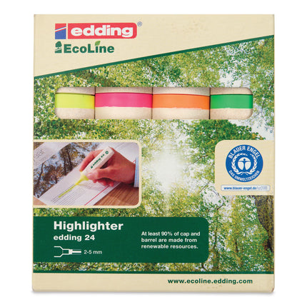 Resaltador Ecoline x4 | Edding