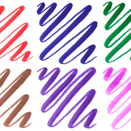 Set de 10 marcadores Edding punta pincel con colores vibrantes, ideales para lettering, ilustración y manualidades creativas.