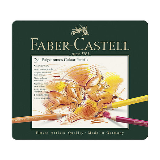 Colores Polychromos x24 Faber-Castell