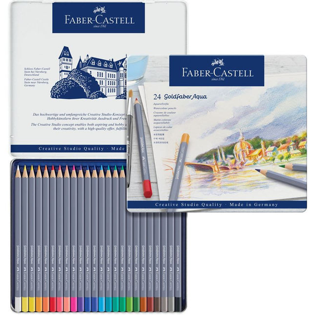 Colores Gold Acuarelables x24 Faber Castell