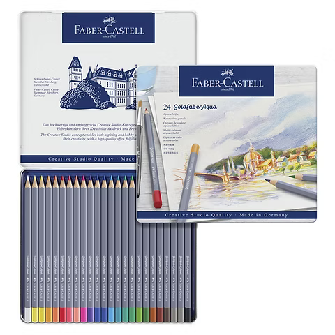 Colores Gold Acuarelables x24 Faber Castell