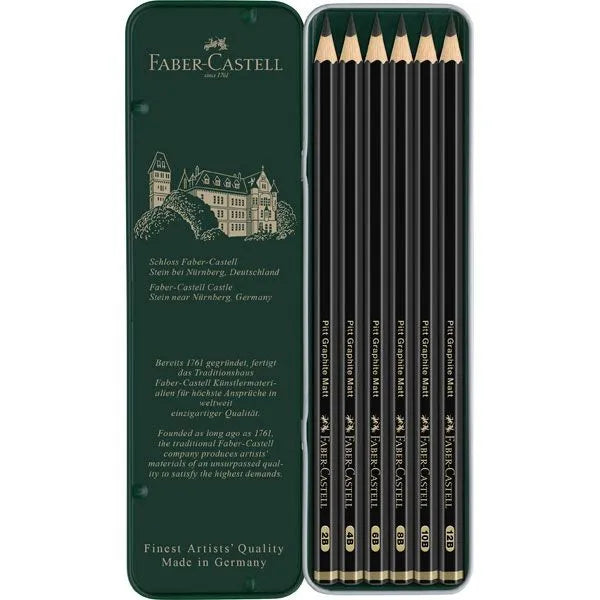 Set De Lapiz Grafito x6 Faber Castell
