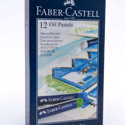 Tiza Pastel Oleo x12 Faber Castell