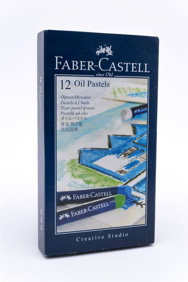 Tiza Pastel Oleo x12 Faber Castell