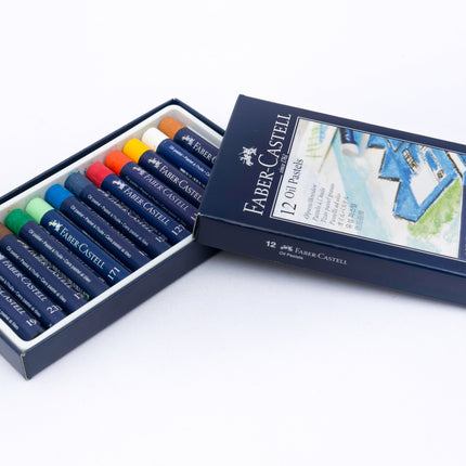 Tiza Pastel Oleo x12 Faber Castell