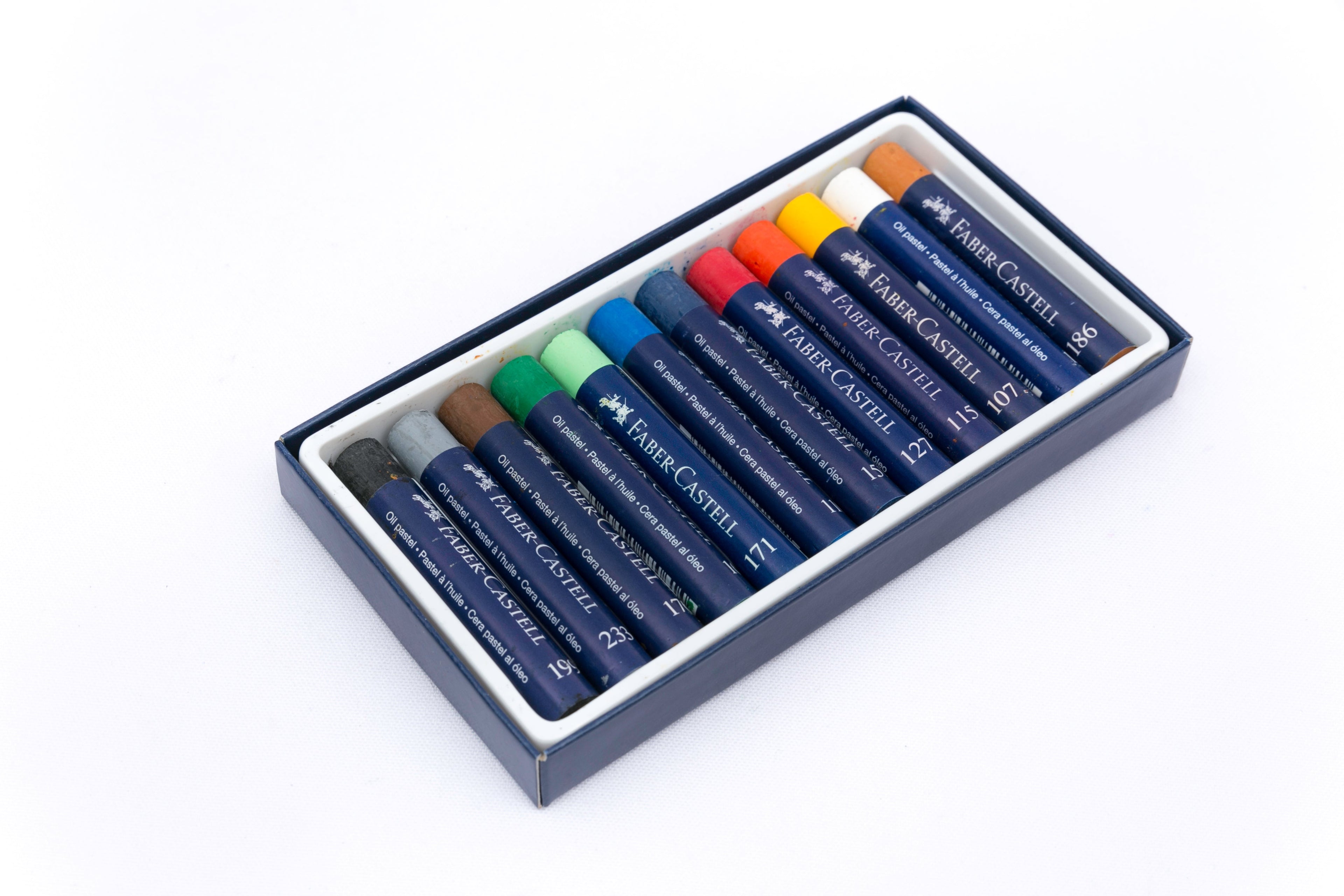 Tiza Pastel Oleo x12 Faber Castell