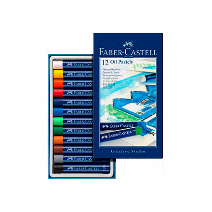 Tiza Pastel Oleo x12 Faber Castell