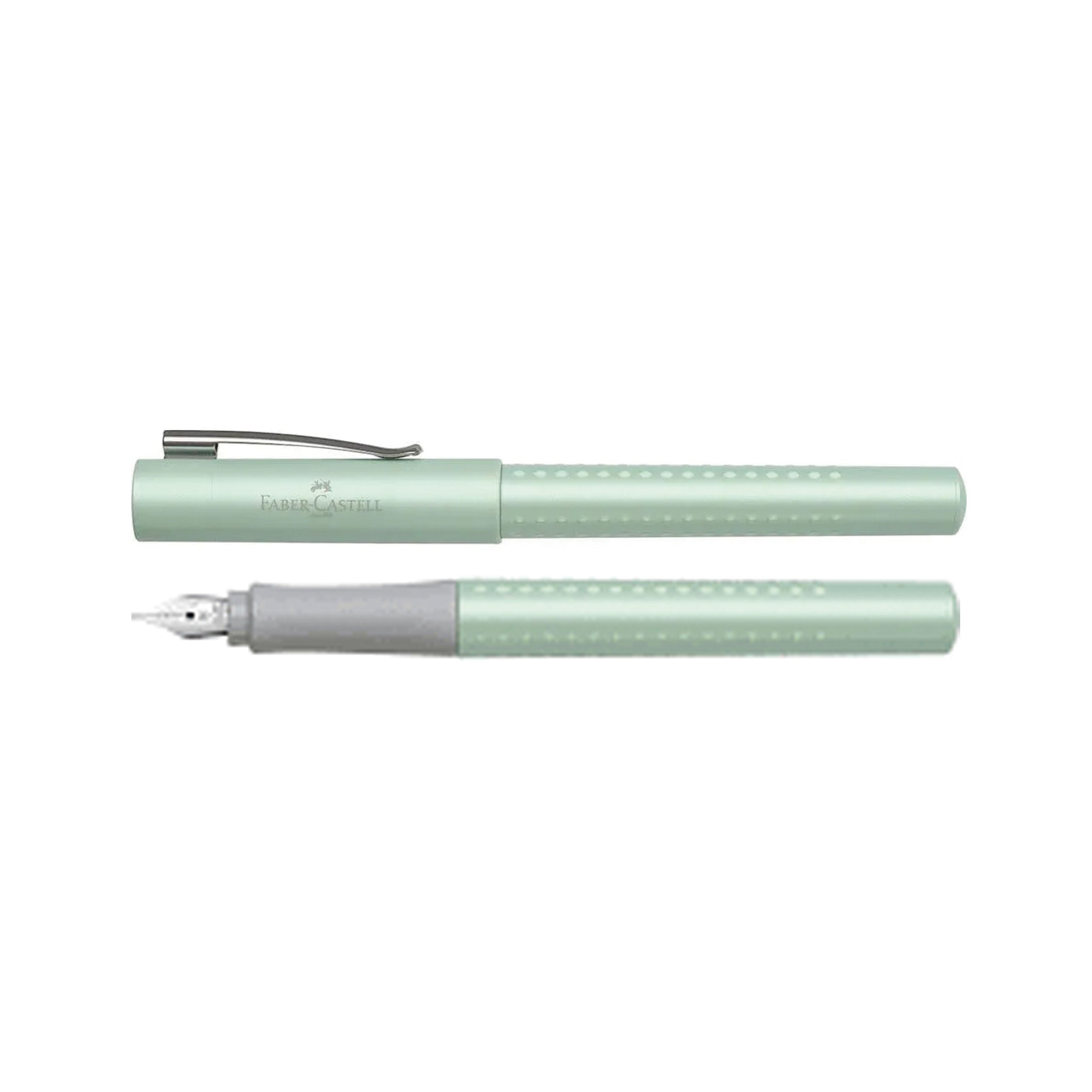 Pluma Grip 2011 Menta Perlado Faber Castell