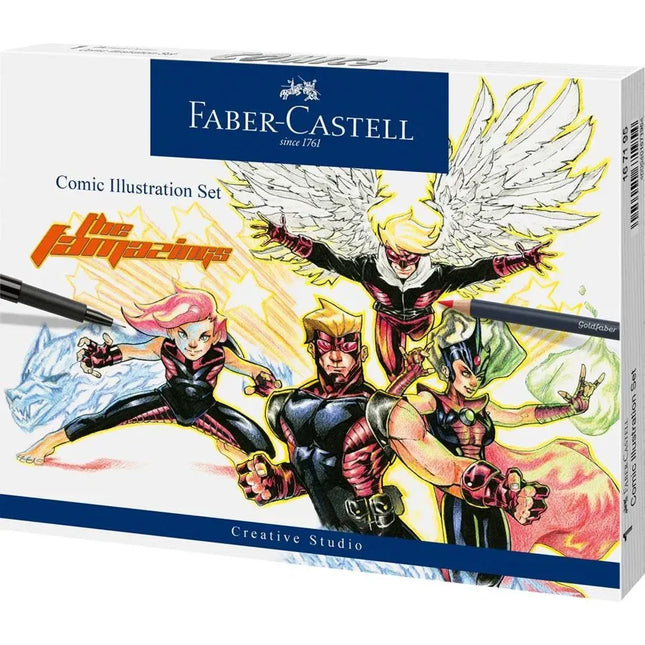 Set Comic Ilustration Faber Castell