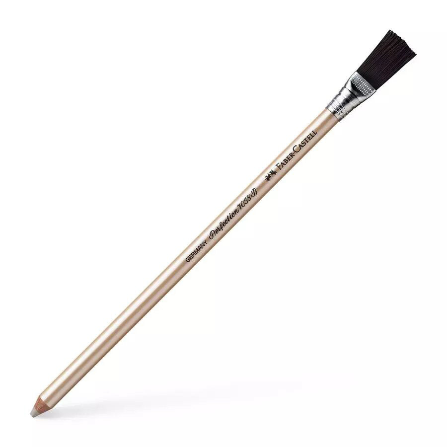 Lapiz Borrador Con Escobilla Faber Castell