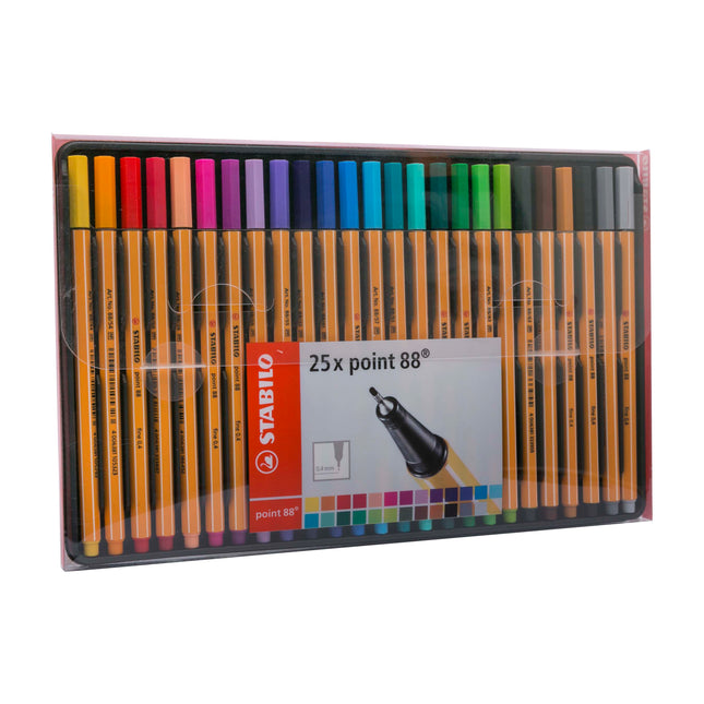 Plumigrafo Point 88 0.4 mm Estuche x25 | Stabilo