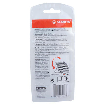 Plumígrafo Point 88 0.4 mm x10 Unidades Stabilo