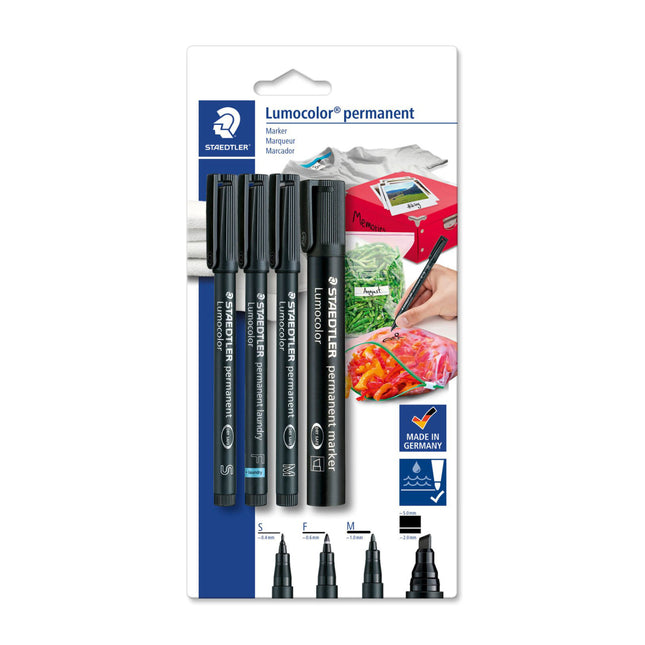 Set Marcadores Negros x4 | Staedtler