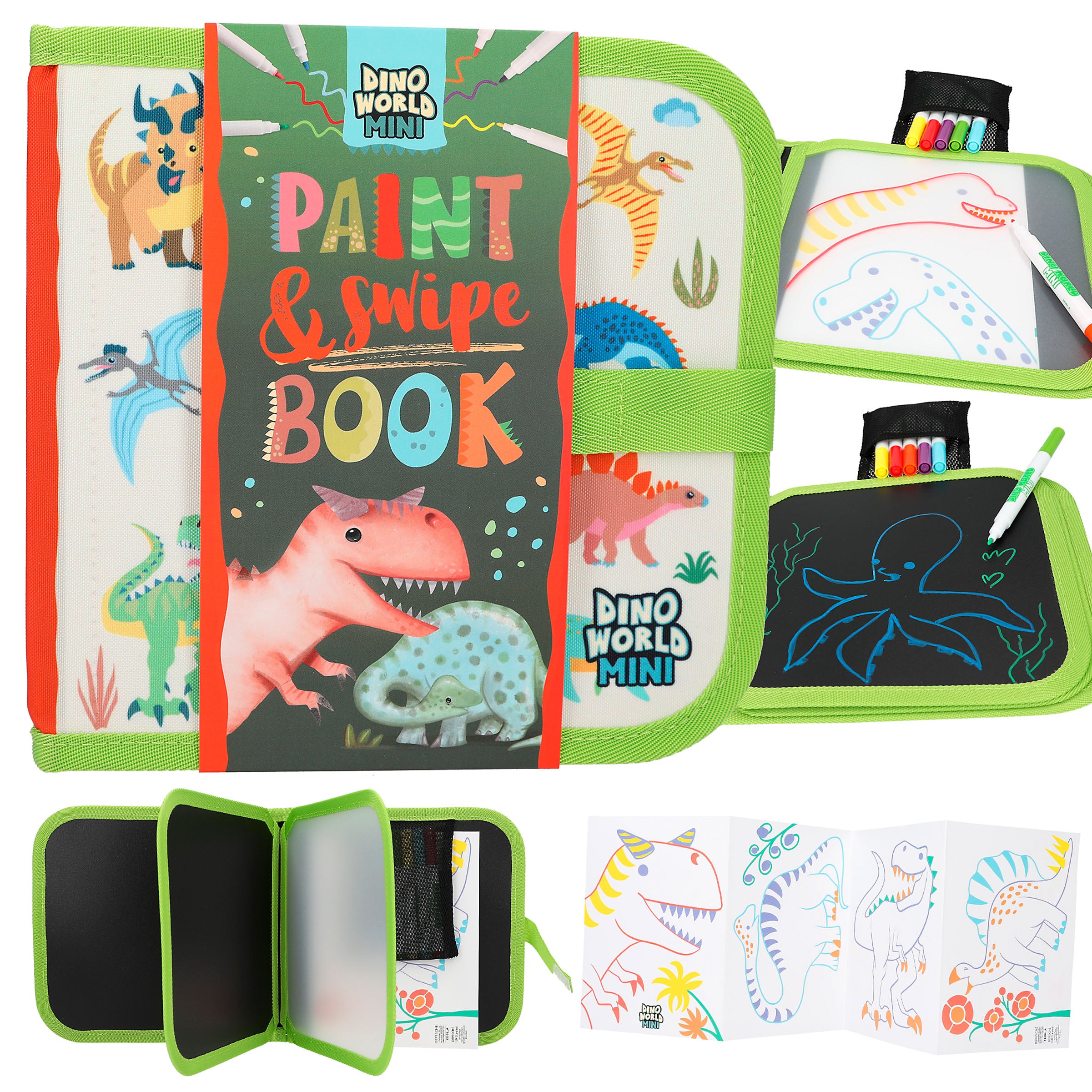 Libro Para Pintar Y Borrar | Dino World