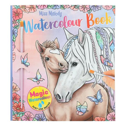 Cuaderno Magico Para Pintar Con Agua Miss Melody | Top Model