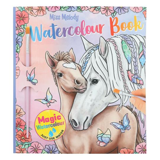 Cuaderno Magico Para Pintar Con Agua Miss Melody | Top Model