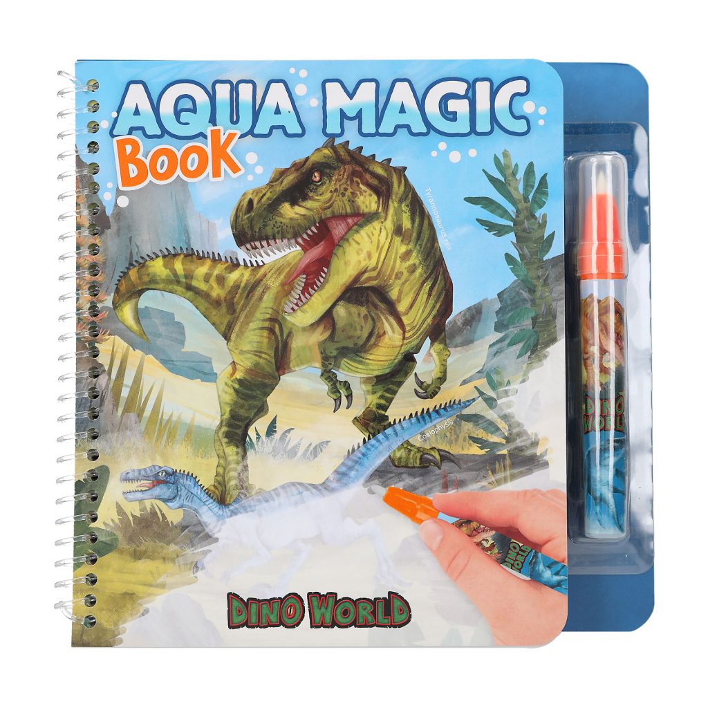 Cuaderno Magico Para Pintar Con Agua Dinosaurios | Dino World