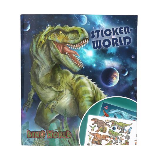 Cuaderno De Stickers Dinosaurios World Galaxy | Dino World