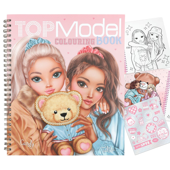 Cuaderno Para Colorear Oso Teddy | Top Model