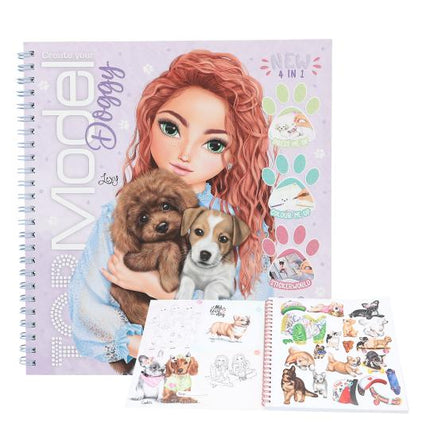 Crea Tu Cuaderno De Colorear Doggy | Top Model