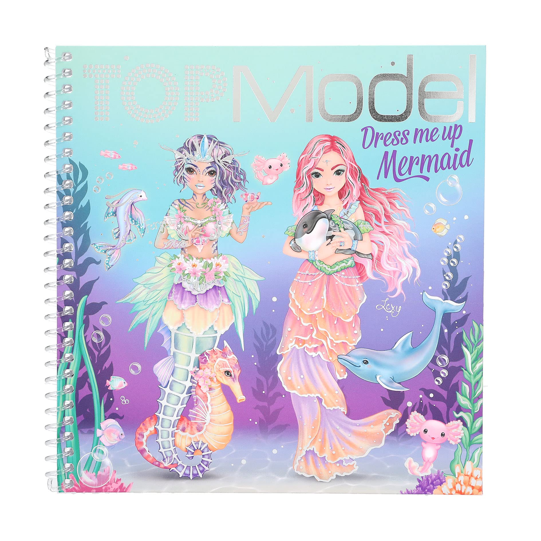 Cuaderno De Stickers Sirenas | Top Model