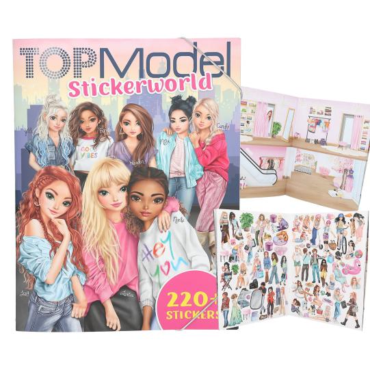 Cuaderno De Stickers Pasarela | Top Model
