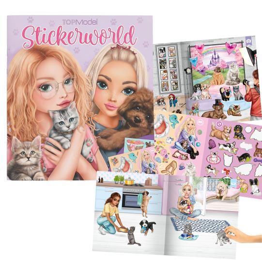 Cuaderno De Stickers Perros Y Gatos | Top Model