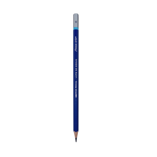 Lápiz De Dibujo 6B Franco Arte