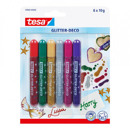 Pegante Líquido Con Escarcha x6 Tesa