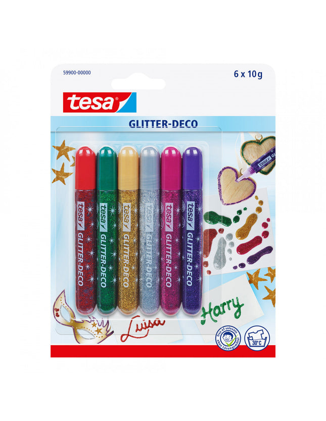 Pegante Líquido Con Escarcha x6 Tesa