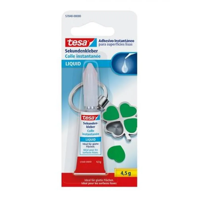Pegamento Instantáneo Líquido 4.5 g Tesa