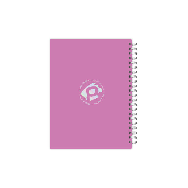 Cuaderno Argollado 5 Materias Mediano Rosa | Pinzell