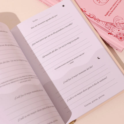 Diario Ser Agradecido Rosa - Paper Note