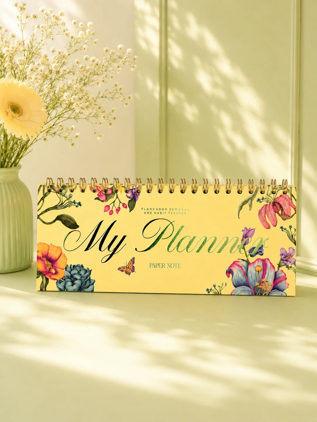 Planner Semanal Garden - Paper Note