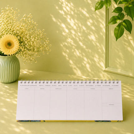 Planner Semanal Garden - Paper Note
