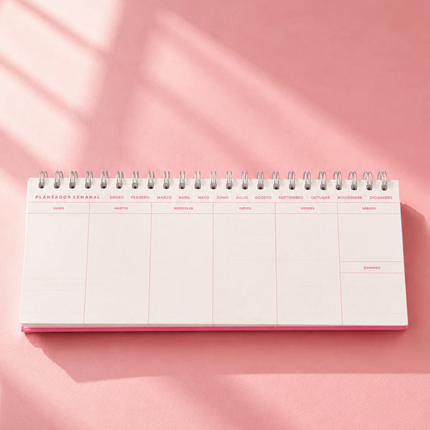 Planner Semanal Lirios - Paper Note