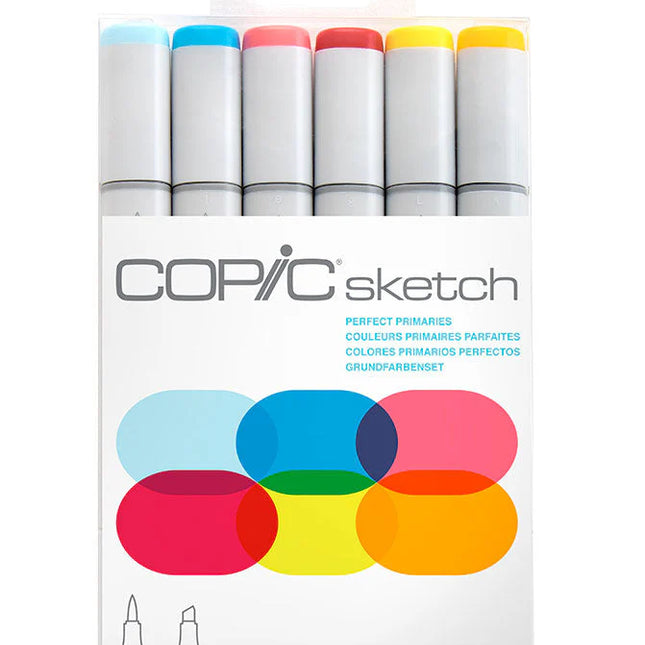 Marcador Color Set Perfect Primaries x6 | Copic
