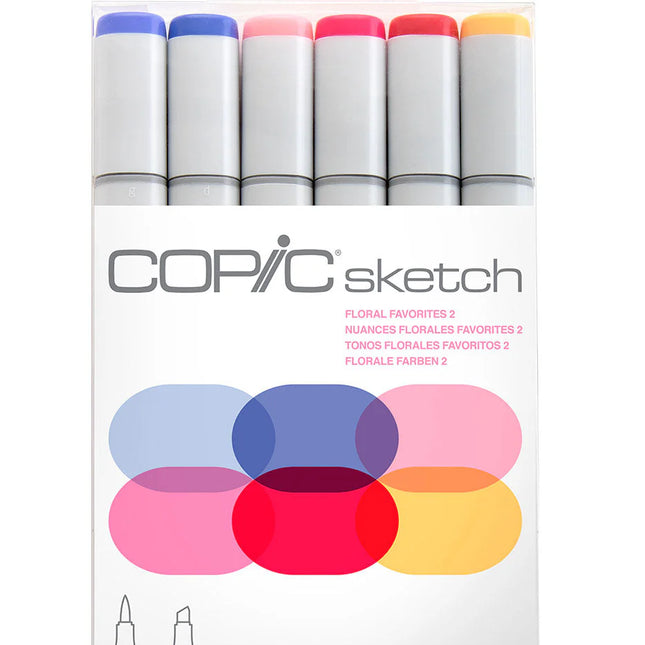 Marcador Color Set Floral Favorites II x6 | Copic