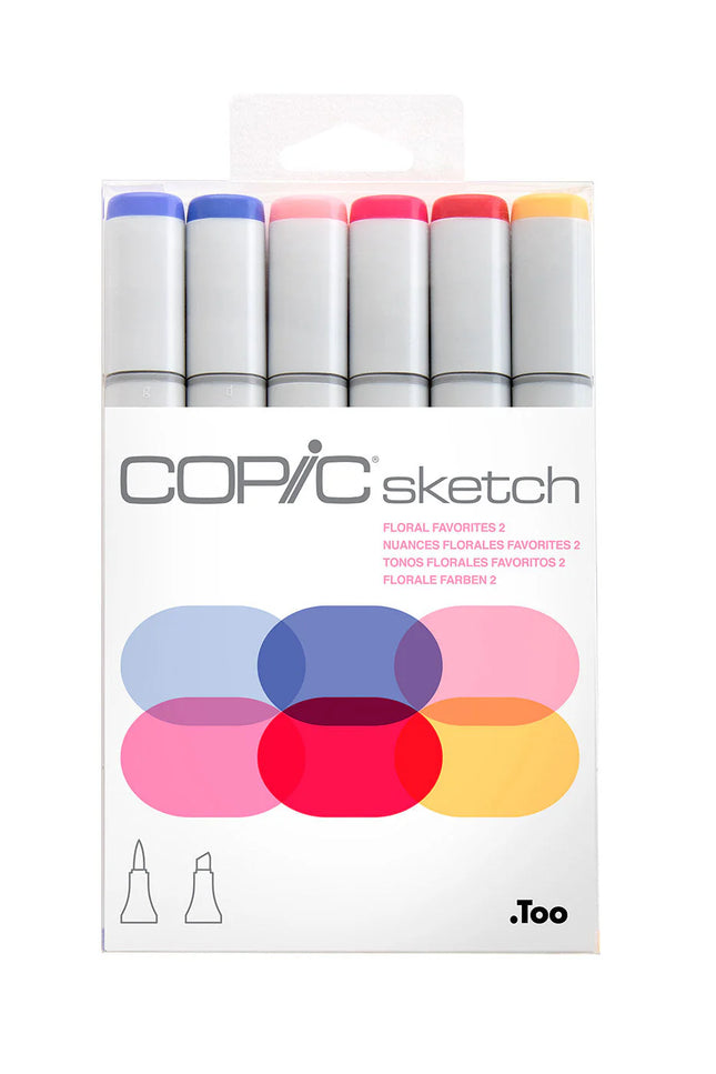 Marcador Color Set Floral Favorites II x6 | Copic