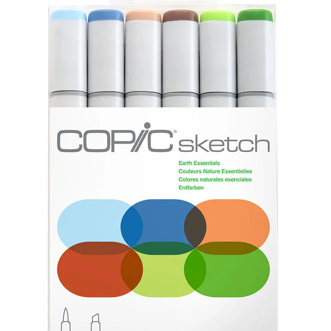 Marcador Color Set Earth Essentials x6 | Copic