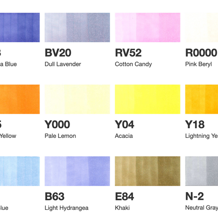 Marcador Color Set Copic Sketch Manga x24 | Copic