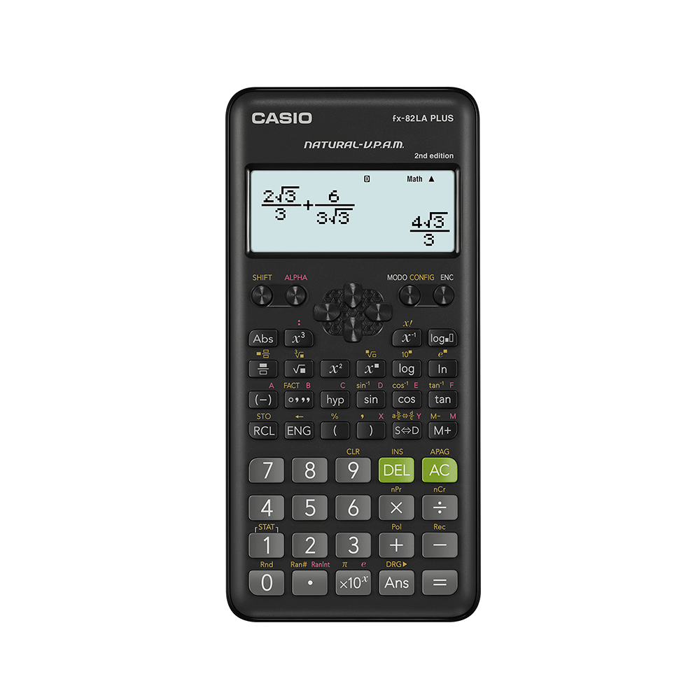 Calculadora Científica Negra FX-82LAPLUS Casio