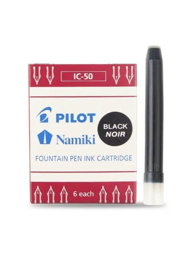 Repuesto Cartucho Pluma Mr Negro X6 Pilot