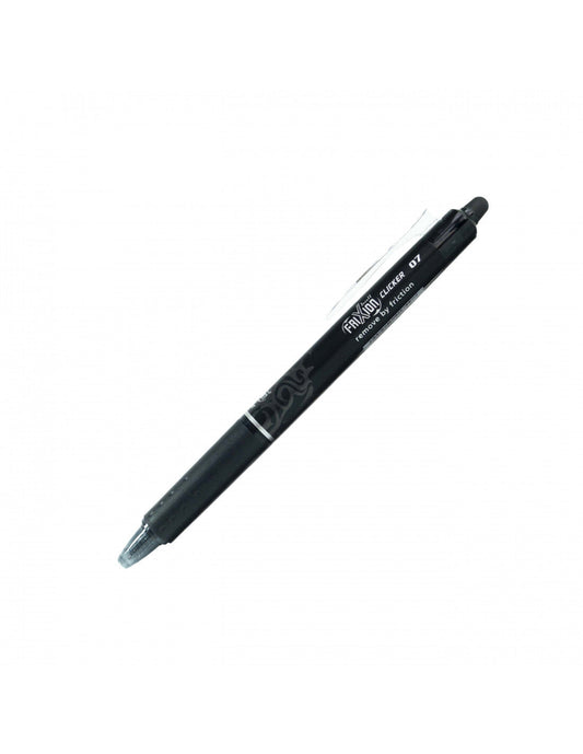 Bolígrafo retráctil borrable Frixion Pilot negro 0.7 mm