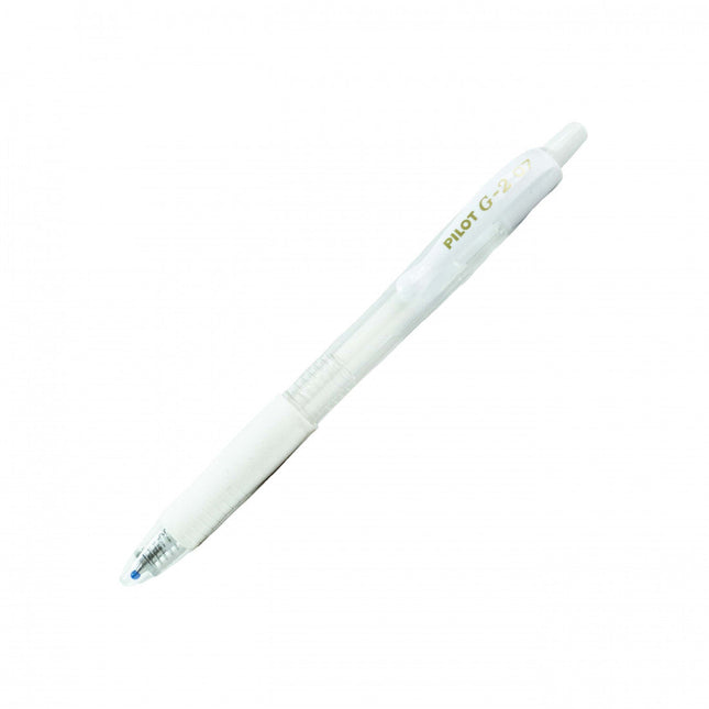 Boligrafo Tinta Gel Retractil 0.7 Mm Tinta Blanca Pilot