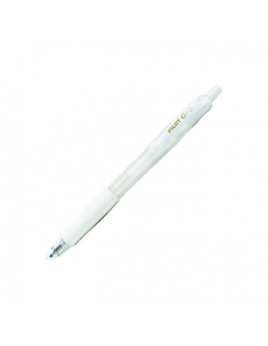 Bolígrafo retráctil Pilot Gel white